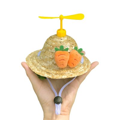 Straw Hat for Small Pets