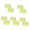 BESPORTBLE 10-Piece Hamster Food and Water Bowls, Round Non-Slip Bowls for Small Animals, Compact Weighted Bowls, Matcha view 1