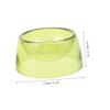 BESPORTBLE 10-Piece Hamster Food and Water Bowls, Round Non-Slip Bowls for Small Animals, Compact Weighted Bowls, Matcha view 3