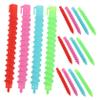 60 Plastic Spiral Perm Rods for Cold Perms view 1