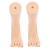 PLAFOPE Foot Mannequin Toe Sock Holder, 2-Piece Five-Toe Sock Display view 1