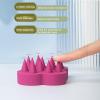 Fruusv Silicone Shampoo Brush, Scalp Scrubber, Head Massager view 4