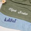 Personalized Baby Blanket with Name, Soft Cotton Knit, Embroidered view 3