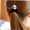 Plush Panda Hair Ties, 4-Pack, for Women and Girls view 2
