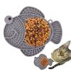 Cat Lick Mat - Fish-Shaped Silicone Mat for Dogs and Cats view 1