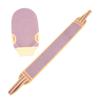 PLAFOPE 2-Piece Exfoliating Bath Towel and Glove Set view 1