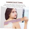 PLAFOPE 2-Piece Exfoliating Bath Towel and Glove Set view 4