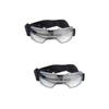 Supvox 2-Piece Pet Goggles, UV Protection, Windproof, Adjustable Dog Sunglasses for Small Dogs, Silver view 1
