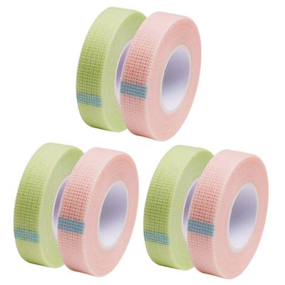 Beatifufu Breathable Eyelash Extension Tape, Nonwoven, Green, 6 Rolls
