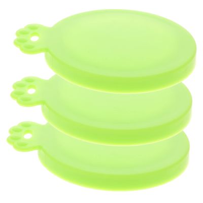 CIYODO 3-Pack Silicone Lids for Opened Dog Food Cans, 3 Sizes