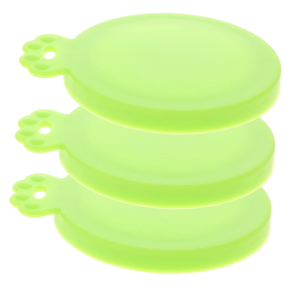 CIYODO 3-Pack Silicone Lids for Opened Dog Food Cans, 3 Sizes
