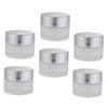 6-Pack 50 g Glass Cosmetic Cream Jars for Cosmetics and Jewelry view 1
