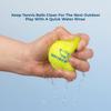 Best Pet Supplies Squeaky Tennis Balls for Dogs, 4-Pack view 4