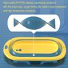 AIJUSSS Portable Pet Wash Basin, Foldable Pet Bathtub with Drain Plug for Puppies, Small Dogs and Cats view 3