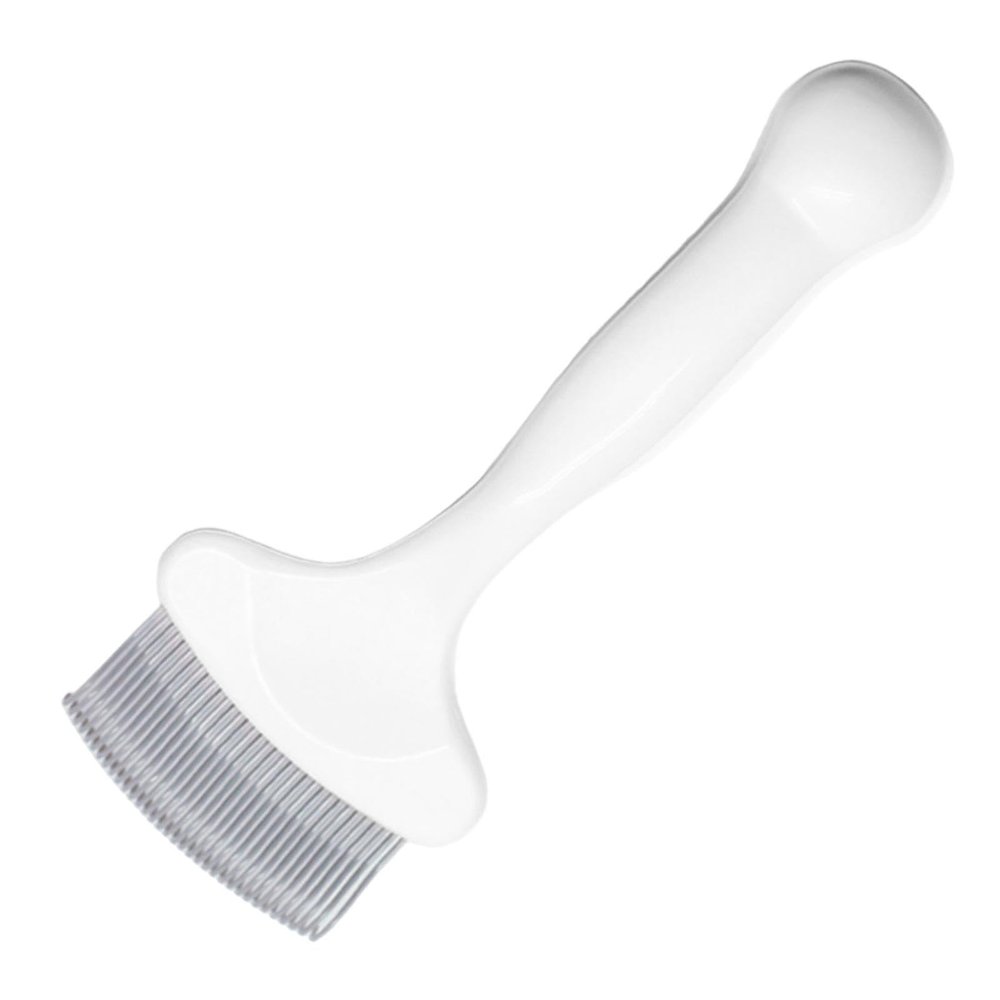 Pet Grooming Comb, Cat Brush with Soft Gel Handle