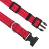 LZGOPE Reflective Dog Collar, Adjustable Neoprene Padded Nylon, Red, XL view 3