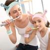 Atoden Spa Skincare Headband, Snail Face-Washing Headband, Pink/Green/Blue view 3