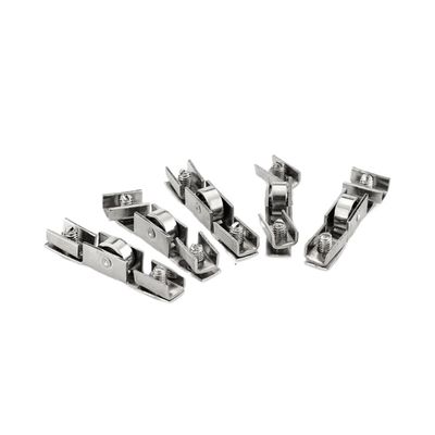 UNPGATUB 10-Pack NED-7220 H-Shaped Glass Sliding Door Rollers, 10 mm