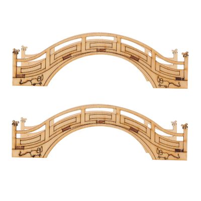 VILLFUL 2-Piece Climbing Ladder for Small Pets