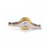 UNPGATUB 2-Piece Sliding Door Roller Cabinet Copper Caster Wheel Pulley for Wardrobes, Windows, and Furniture Hardware view 2