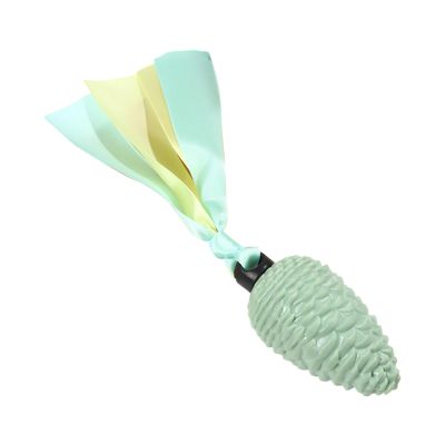 Dog Pine Cone Toy - Squeaky Rope Chew Toy