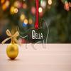 Shamsco Personalized Christmas Ornament with Cat Design view 3