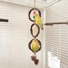 Natural Bird Toy - Parrot Ring Swing view 2