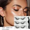 Self-Adhesive Eyelashes, No Glue, 3 Pairs view 2