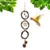 Natural Bird Toy with Swing and Pine Cone view 1