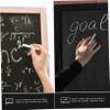 HOMSFOU 2-Piece Removable Chalkboard Wall Stickers, Self-Adhesive and Cuttable view 2