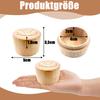 QZKJQDD Baby Tooth Box, Wooden Keepsake Box for Boys and Girls view 2