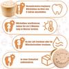QZKJQDD Baby Tooth Box, Wooden Keepsake Box for Boys and Girls view 4