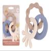 DORON & CHARLIE Teething Ring - Blue Silicone Sea Creatures - Baby Toy - 13 x 8 cm - 3+ Months view 1