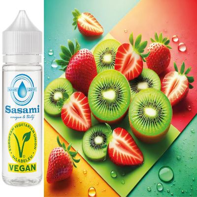 Strawberry Kiwi Flavor Concentrate, Vegan, Sasami, 10 ml