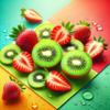 Strawberry Kiwi Flavor Concentrate, Vegan, Sasami, 10 ml view 3