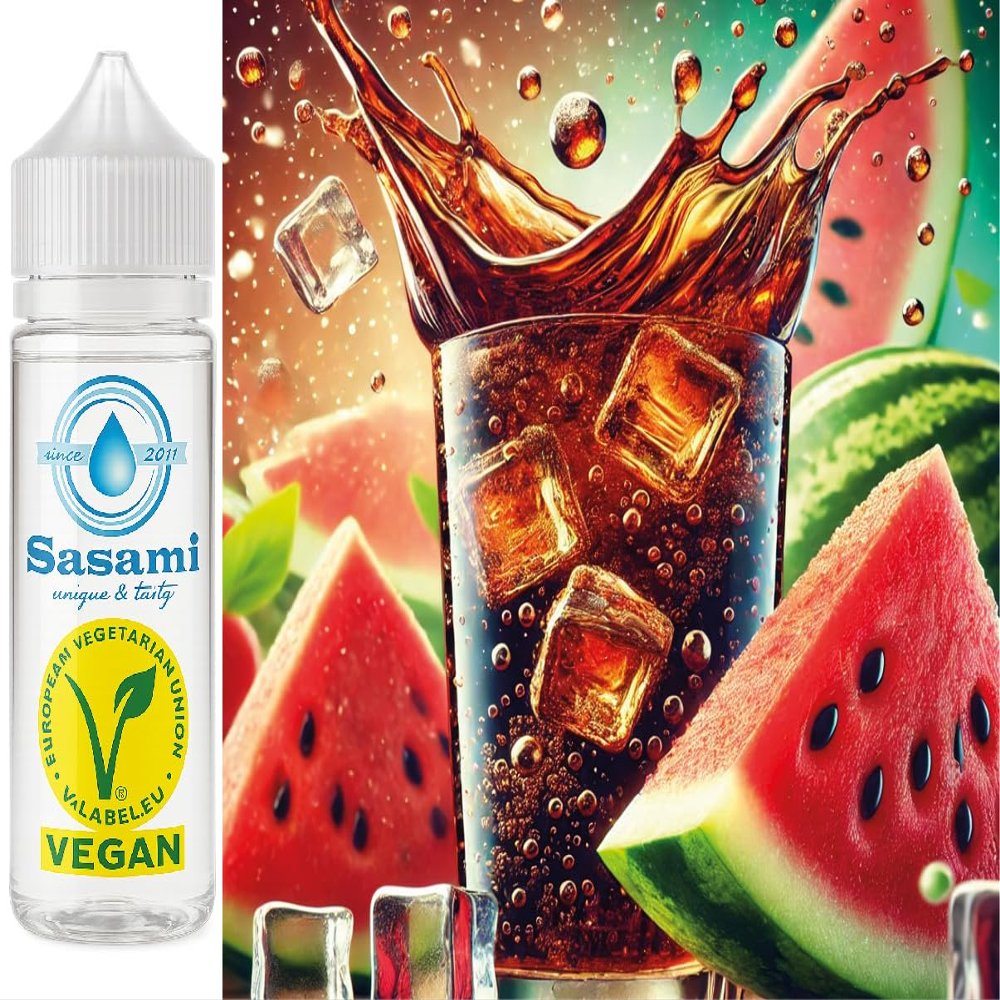 Cola-Style Watermelon Flavor Concentrate - Vegan - Sasami - 100 ml