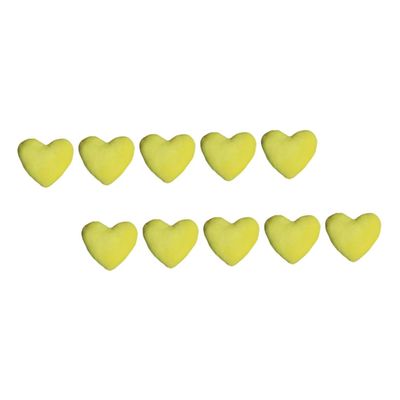 VILLFUL Plush Heart Dog Toy - 10 Pack