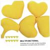 VILLFUL Plush Heart Dog Toy - 10 Pack view 3