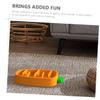 HAPINARY Slow Feeder Dog Bowl, Food-Grade Anti-Gulping Bowl for Small Dogs and Cats view 3