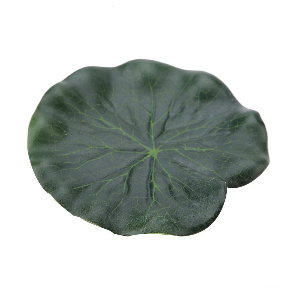 10 Pack Artificial Lotus Leaves for Aquariums