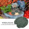 10 Pack Artificial Lotus Leaves for Aquariums view 4