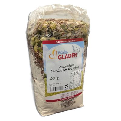 Lembecker Seed Bread Baking Mix, 1,000 g
