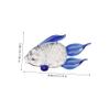 Ciieeo Glass Fish Simulation Aquarium Ornament view 3