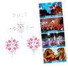Rhinestone Chest Jewelry, 2 Sets, Adhesive Body Jewelry for Parties and Halloween view 3