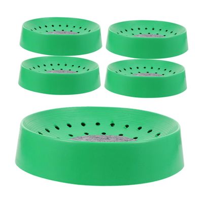 BELLIFFY 5-Pack Plastic Pigeon Breeding Bowls for Bird Nests, Secure and Easy to Install