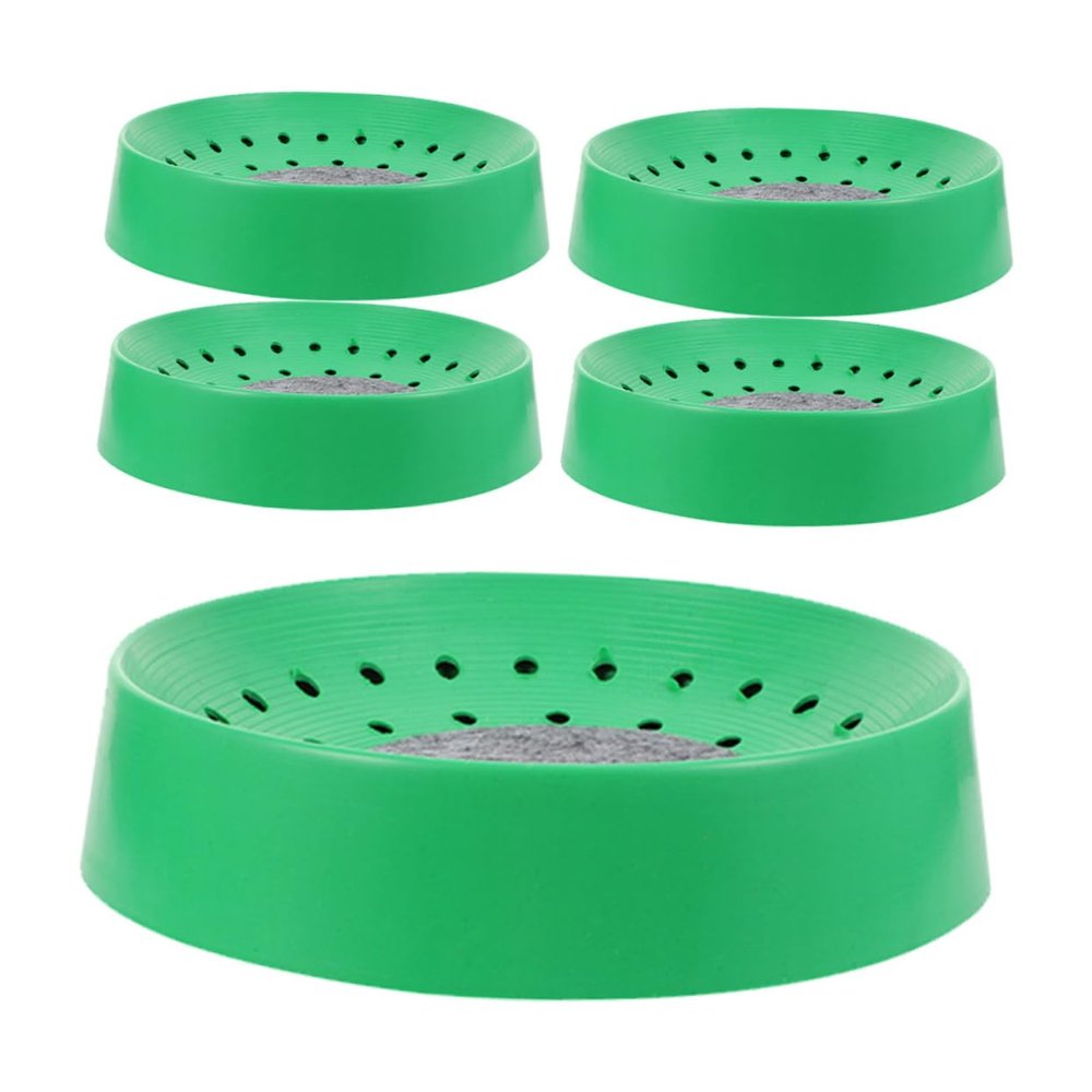 BELLIFFY 5-Pack Plastic Pigeon Breeding Bowls for Bird Nests, Secure and Easy to Install