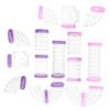 16-Piece DIY Plastic Hamster Tunnel Set for Cages view 1