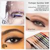 Gold Glitter Gel Eyeliner Pencil, Waterproof and Smudge-Proof view 4