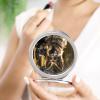YHEGBFD German Shepherd Mini Travel Makeup Mirror, Folding Double-Sided Hand Mirror view 4