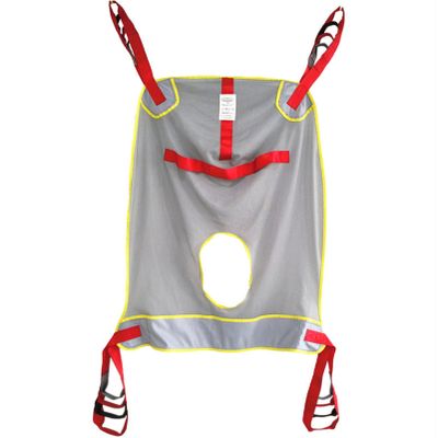 Four-Point Mesh Patient Transfer Sling for Bariatric Patients